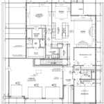 Main Floor Plan - Carter