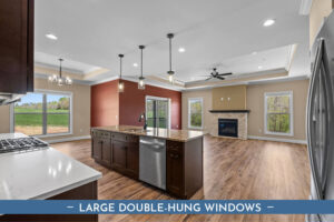 Large Double-Hung Windows