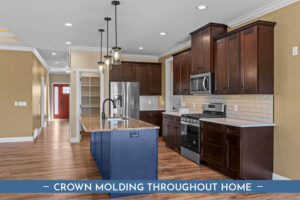 Crown Molding Throughout the Home