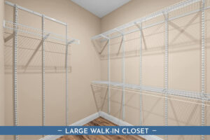 Large Walk-in Closet
