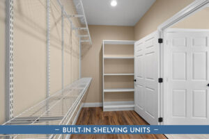 Built-in Shelving Units