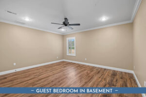 Guest Bedroom in the Basement